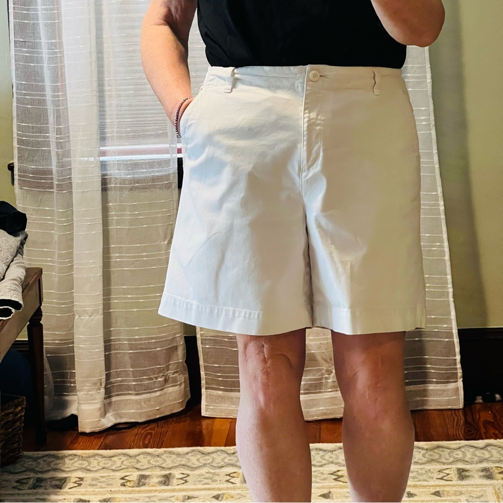 Women's Classic White Shorts